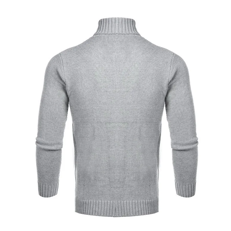 sweater hoodie Winter Men's High Quality Turtleneck Sweater Thicken Sweater Casual Pullover mens pullover sweater