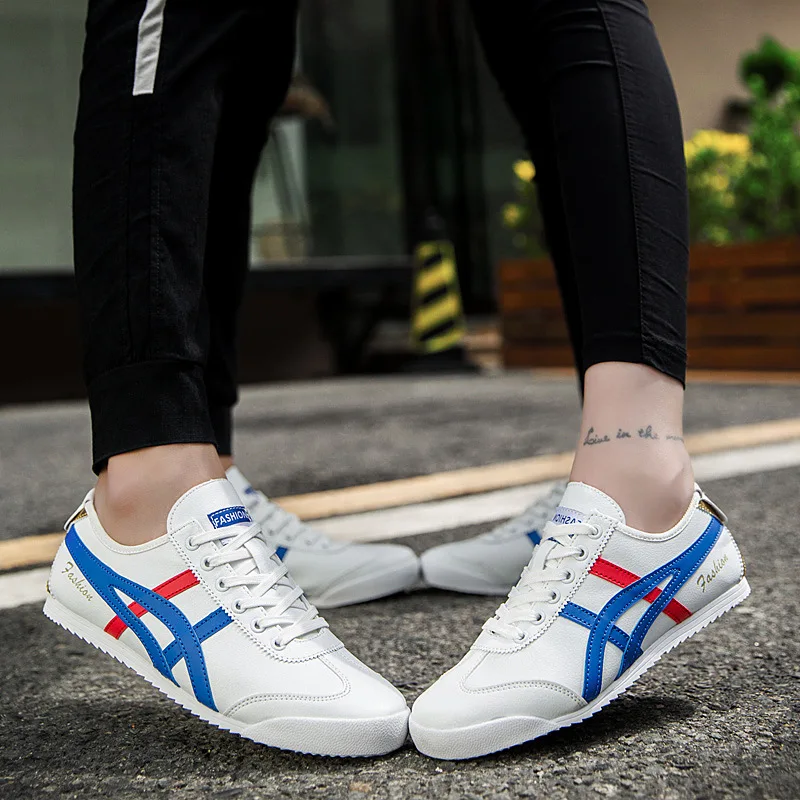 

2019 nuevos zapatos de pareja zapatos casuales de moda hombres/mujeres zapatos deportivos zapatos planos zapatos deportivos al aire libre zapatillas de cuero impermeables