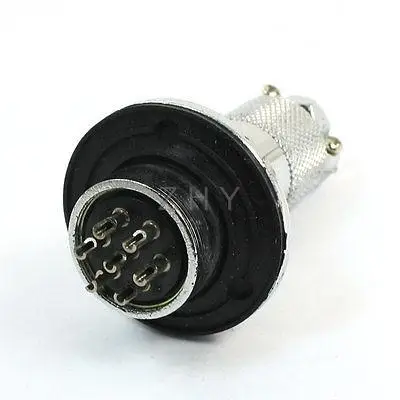 

P20-7 Core 20mm 7 Pin Stepper Motor Aviation Cable Connector Plug