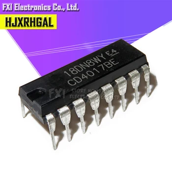

10PCS CD4017BE CD4017 DIP16 DIP CD4017B new original