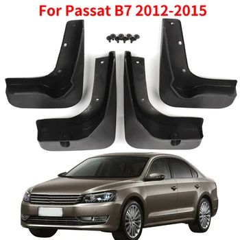 

Mud Guards Mud Flaps For-VW Passat B7 2012-2015 Fender Full Protection Splash Guards 4Pcs Mudguard
