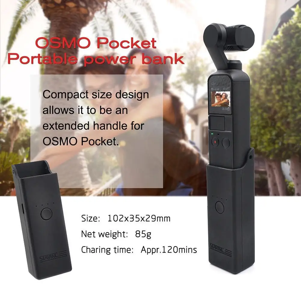 STARTRC портативный блок питания type-C держатель для зарядки для DJI OSMO Карманная камера DJI power Bank DJI зарядный чехол