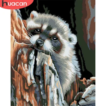 

HUACAN DIY Pictures By Number Koala Kits Drawing On Canvas Painting By Numbers Animal Hand Painted Paintings Gift Home Decor