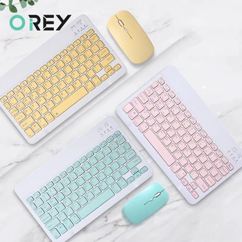 

For iPad Air 4 iPad Pro 11 2020 Bluetooth Keyboard Mouse Set Portable iPad Keyboard Wireless Keyboard For Tablet iPad Keyboard