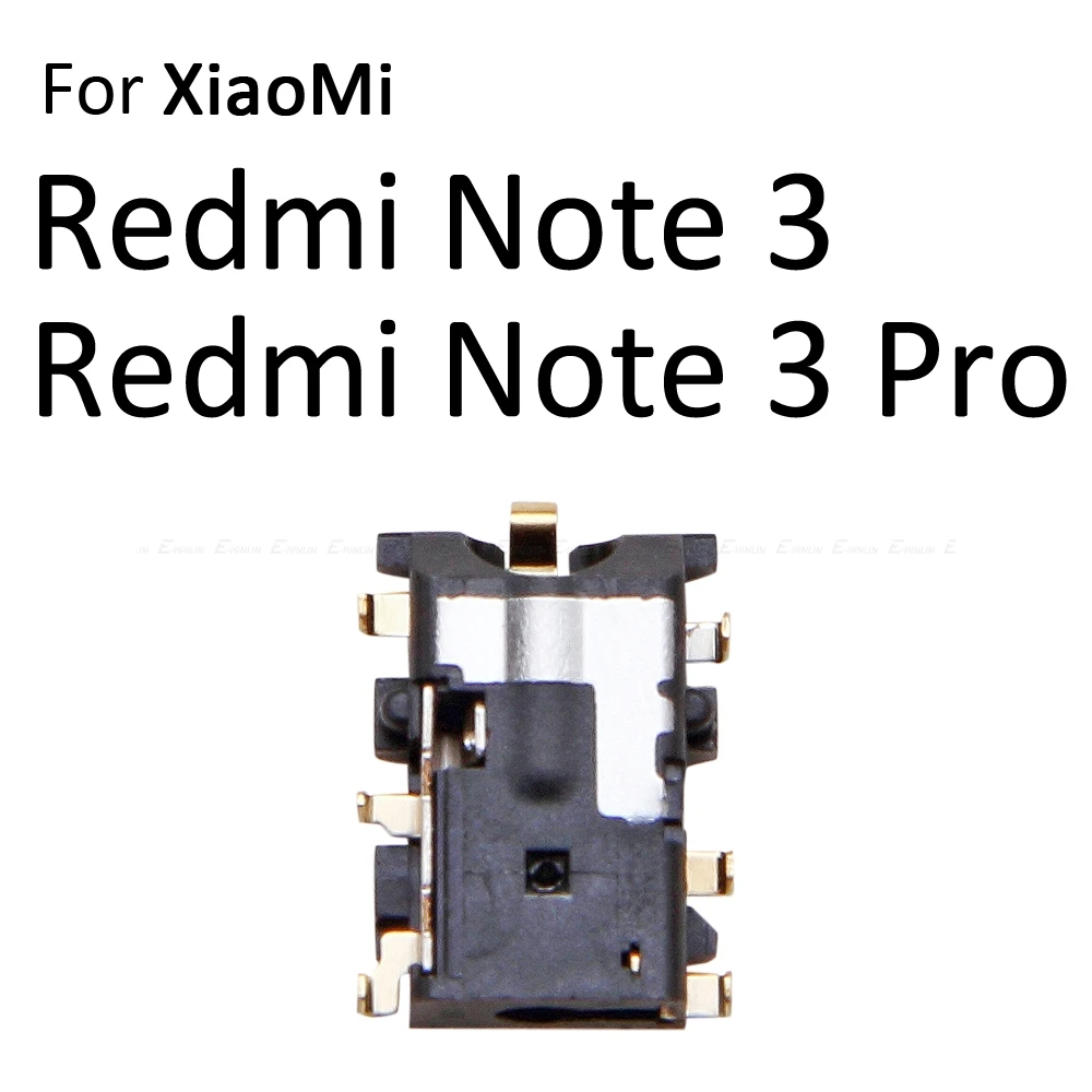 Разъем для наушников аудио гибкий Ремонт Запчасти для Xiaomi Redmi Примечание 5A 4X 4A 4 3 Pro