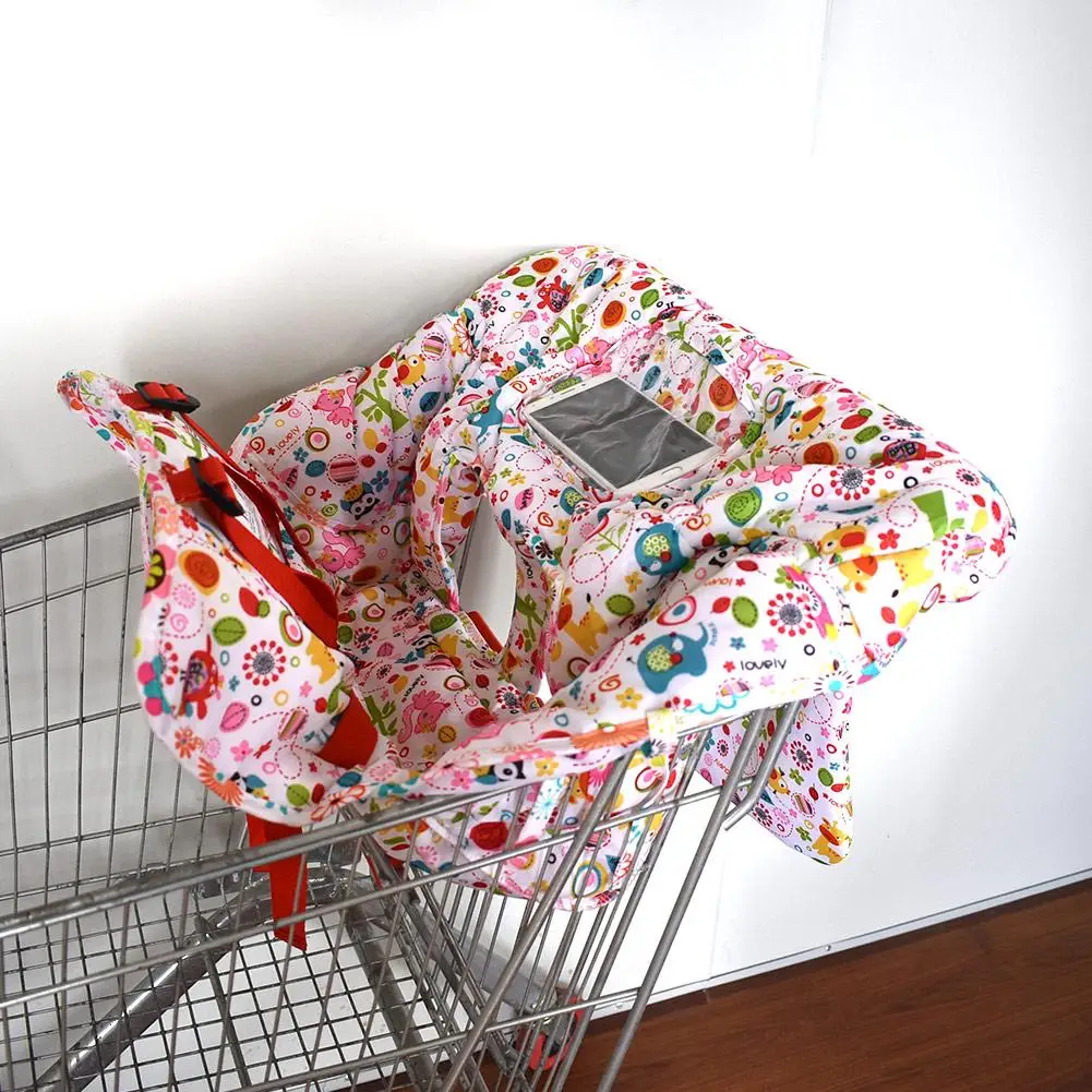 Детская игрушечная магазинная тележка Подушка к обеденному стулу подушка для стульев Защитная переносная магазинная тележка Подушка для стула