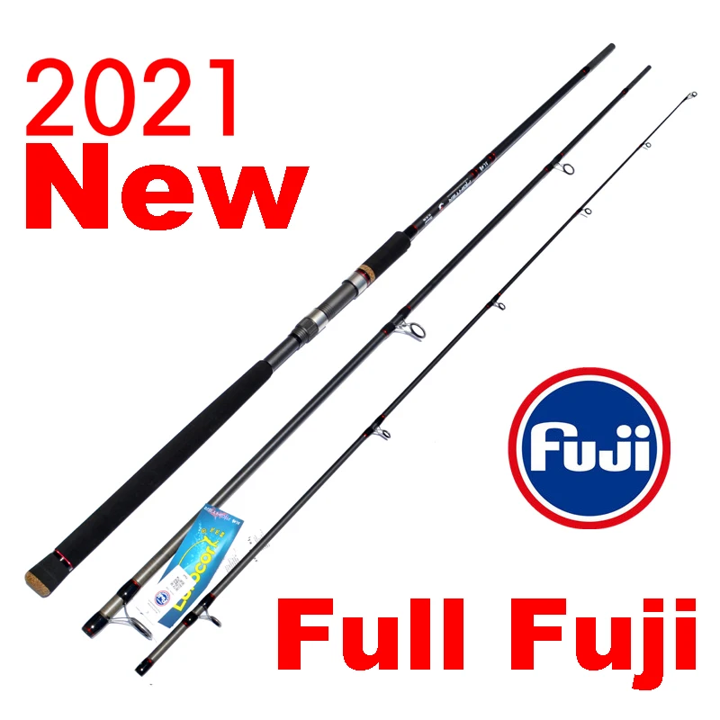 Карбоновая удочка для приманки Fuji рыболовная с прямым хвостовиком 2 4/2 7/3 0/3 3/3 6 м