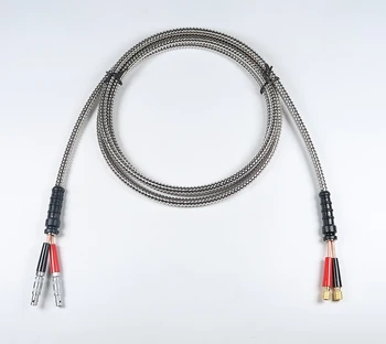 

DUAL Armored CABLE LEMO 00 to Microdot Stainless Steel Ultrasonic Cable of flaw detector