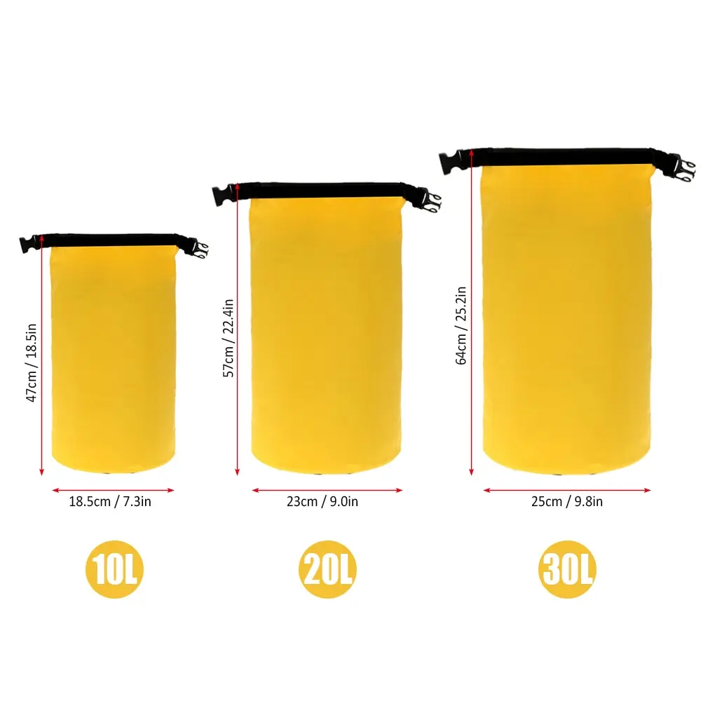 Lixada 10L/20L/30L водонепроницаемая сумка для каякинга, рафтинга для водных видов спорта, сухая сумка для водных видов спорта, для каякинга, рафтинга