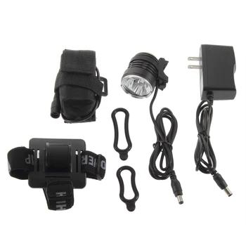 

8.4V Waterproof Outdoor Bicycle Light Flashlight Head Light 3 Bulb T6 LED