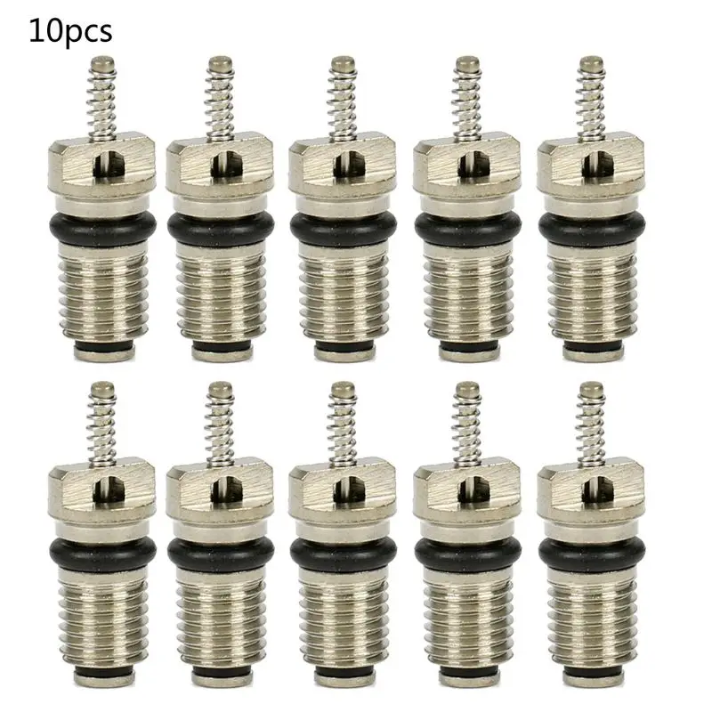 10Pcs AC R134A Valve Core Automotive Car Air Conditioning Cores Needles Repair T3EF car air conditioning valve core