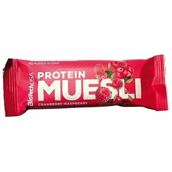 

Biotech USA PROTEIN MUESLI - arándanos/frambuesa - 30g. unidad