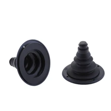 2x120 мм 4,72 ''такелаж и кабельный сапог для лодок-такелажное отверстие Крышка черный