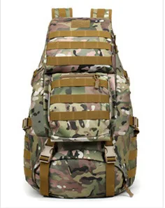 Jungle Digital US Army Rucksack Tactical Mountaintop Backpack Trekking Outerdoor Bag Large Military Backpack 55L Mountaineering Hiking Backpack - Цвет: Jungle Digital