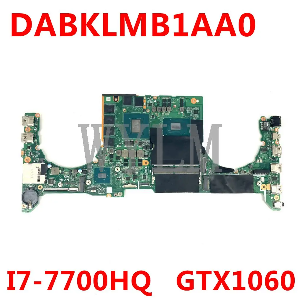 Материнская плата DABKLMB1AA0 REV:A для ноутбука ASUS TUF Gaming FX503VM GL503 GL503V GL503VM FX503V |