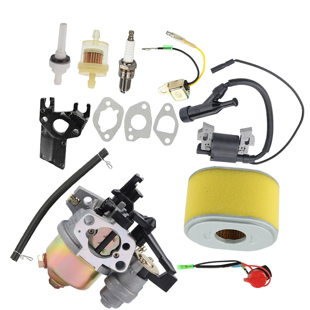 

Attachment Carburetor Kit Accessories Replacement Oil Pipe Air Filter Red Switch Press Wire