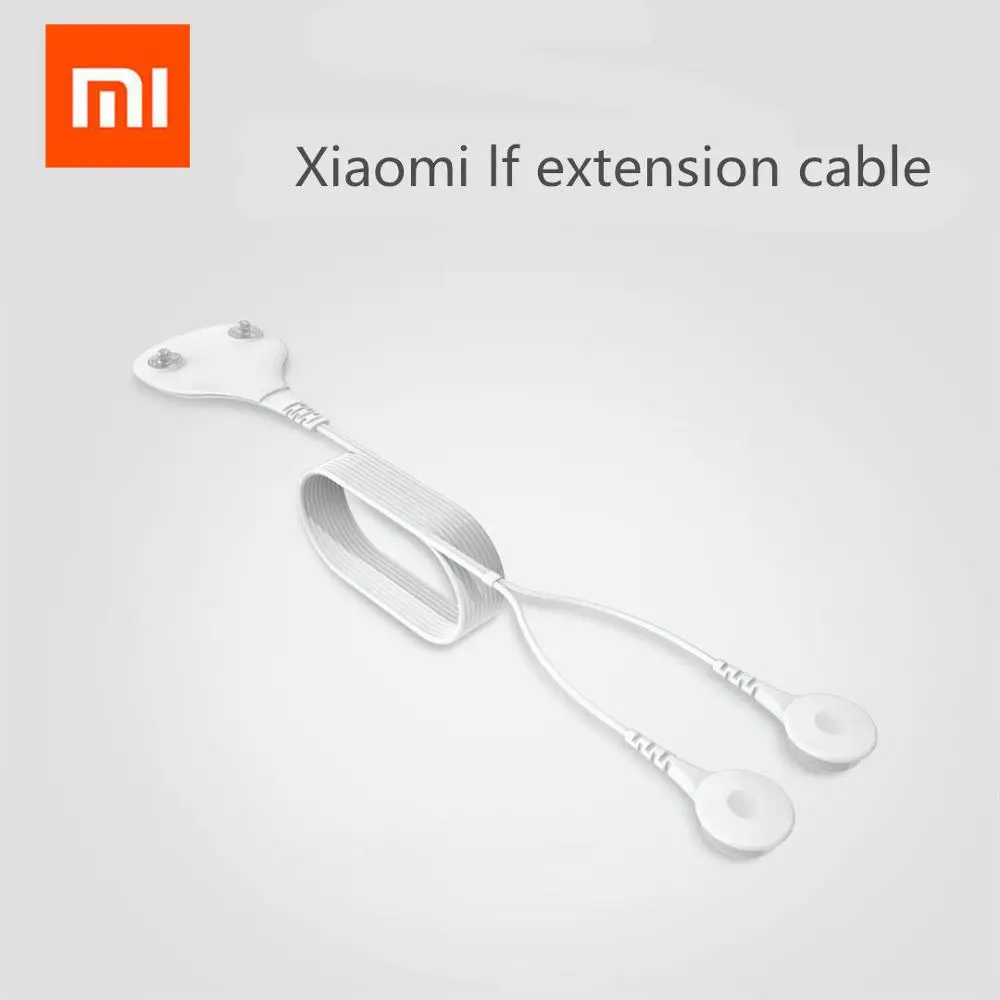 Xiaomi Mijia Leravan Массажная Волшебная наклейка массажер электрический стимулятор расслабляющий мышцы тела, Lf 120 см Удлинительный кабель - Цвет: Белый