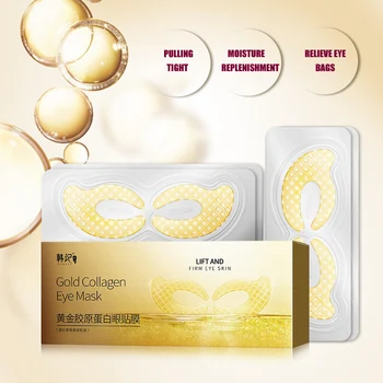 

7pairs / set Collagen Eye Mask Gel Eye Patch Hydrating Moisture Reduce Fine Lines Eye Mask Wrinkles Dark Circles Skin Care ME