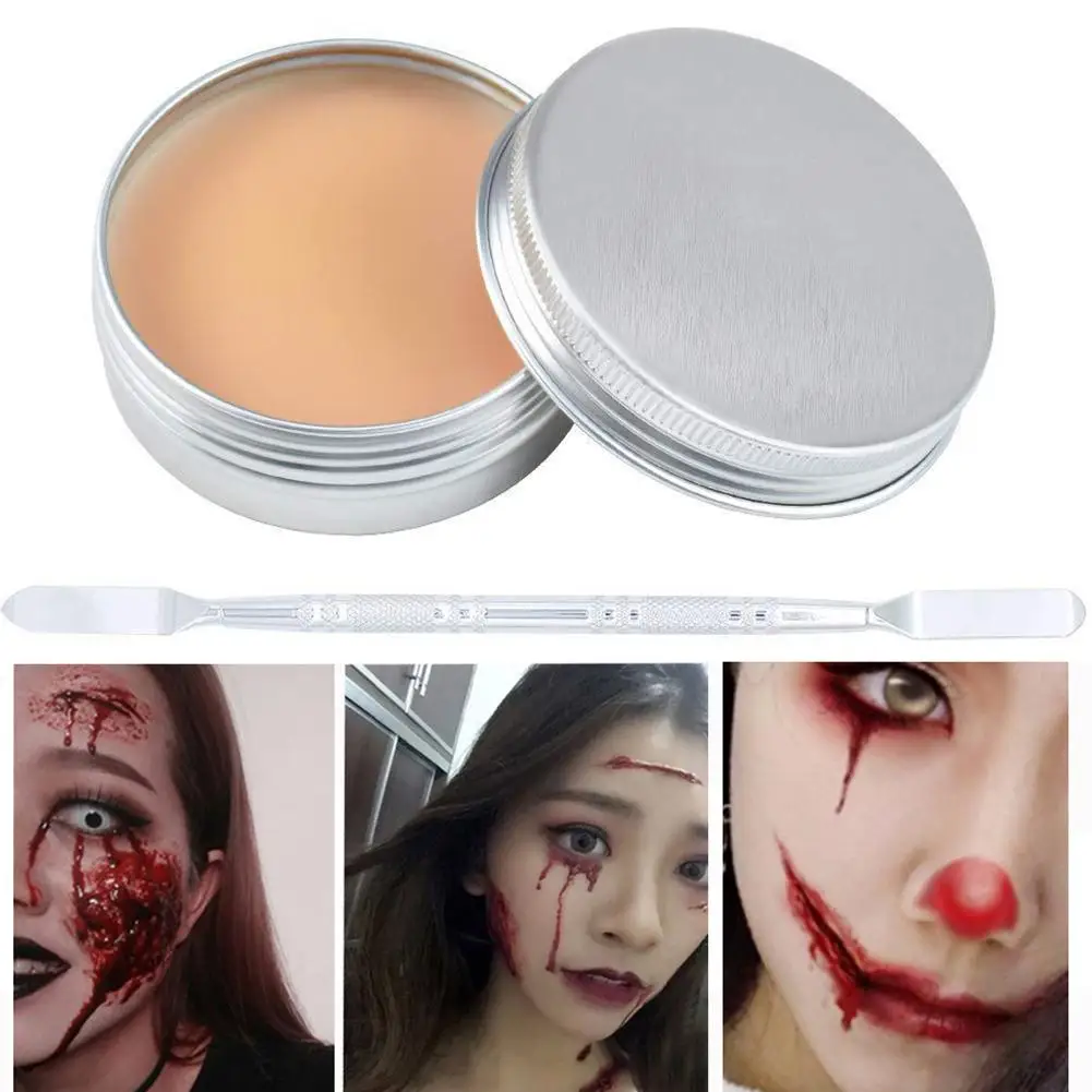 

15g Fake Wounds Simulation Scar Makeup Wax Spatula Special Effects Cosmetics
