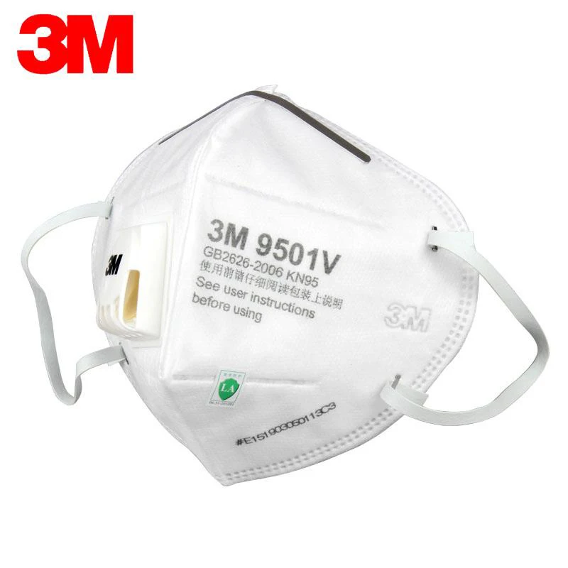 

New 3M KN95 N95 Mask 8210 9501 9502 9541 9542 9001V FFP2 Masks With Breath Valve Anti Dust Protective Dustproof PM2.5 Protective