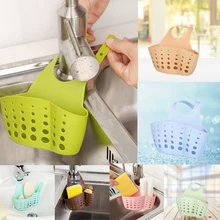 Feiqiong Регулируемая корзина для хранения из ПВХ твердая пластиковая подвесная раковина для хранения губка держатель для мыла для кухонной Организации