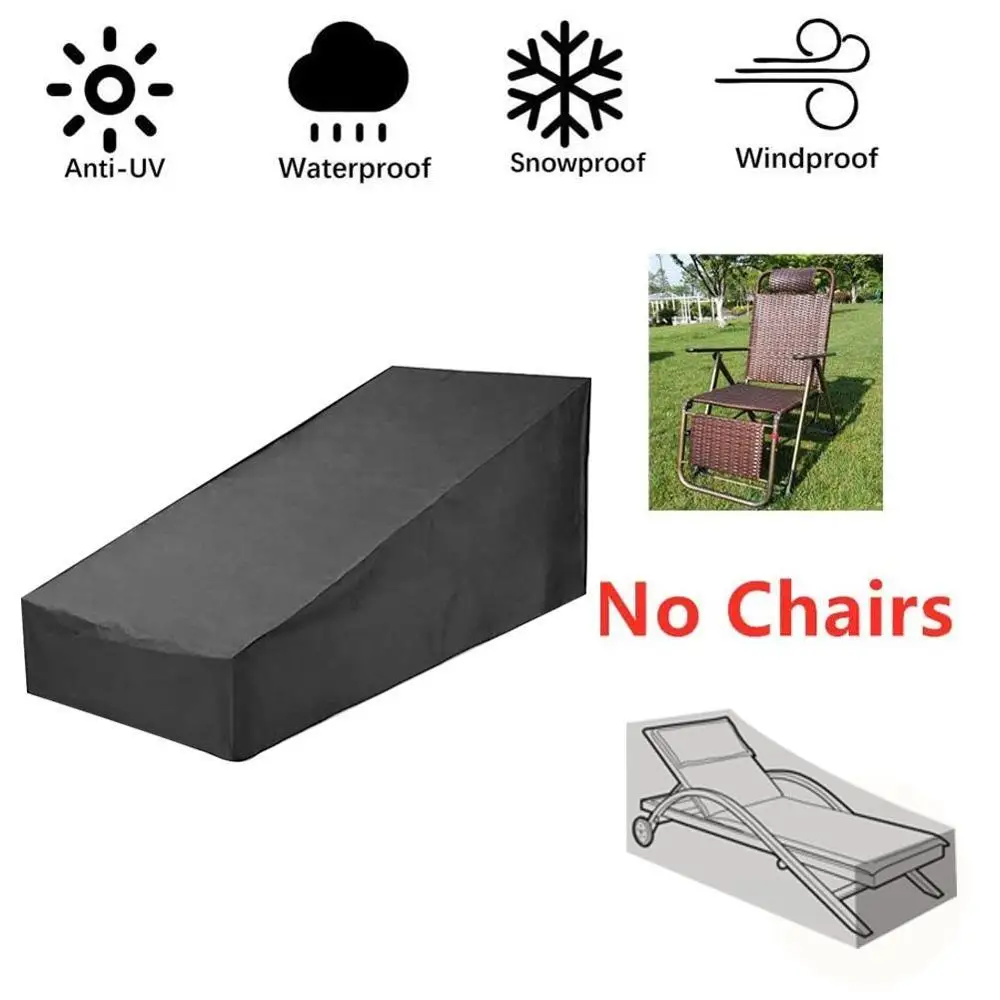 Outdoor Patio Sunbed Lounger Furniture Dust Cover Waterproof Weather Protector Swing Seat Cushion Pillow Umbona Jardin | Дом и сад