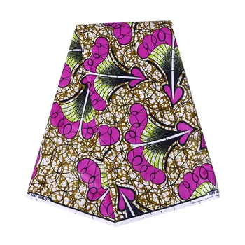 

New nice ankara kwanzaa wax print fabric wax dutch 2019 african wax cloth style fabric