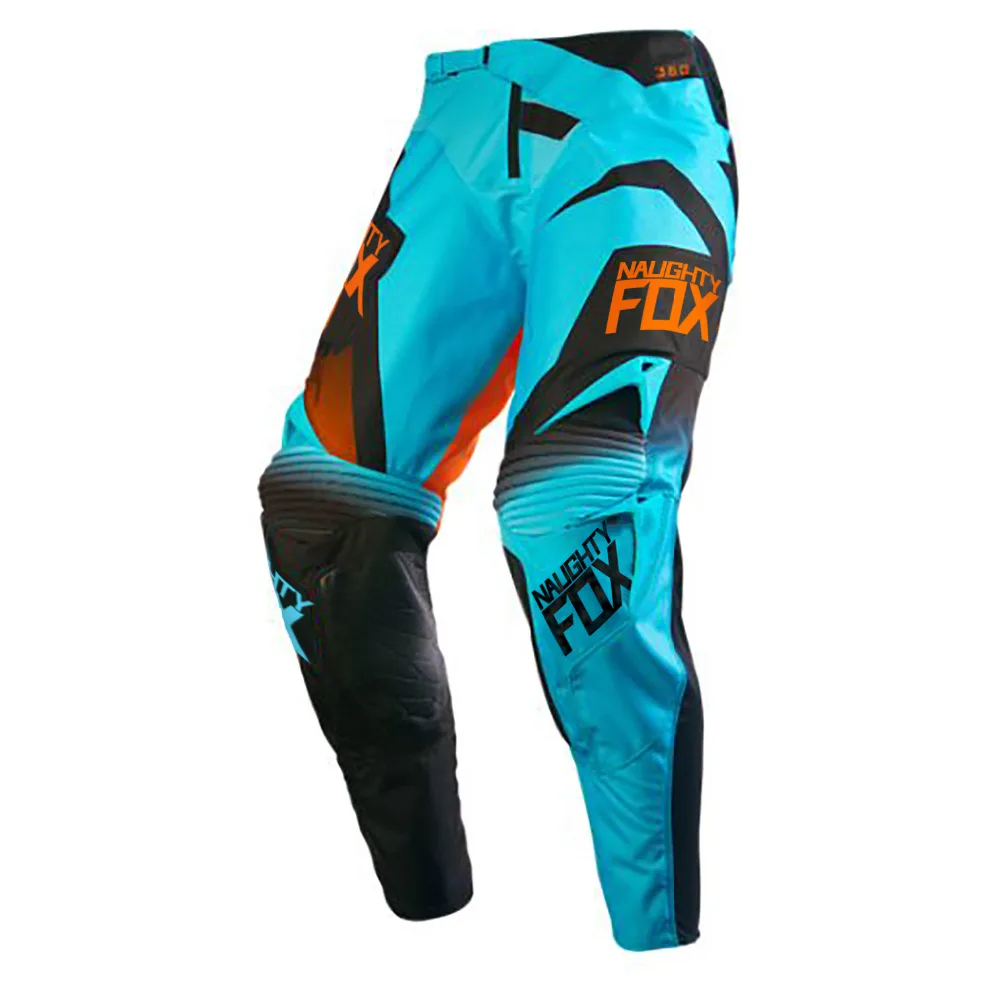 

2018 NAUGHTY Fox MTB 360 Racing Shiv Pants blue Motocross Dirtbike MX ATV Mens Riding Gear