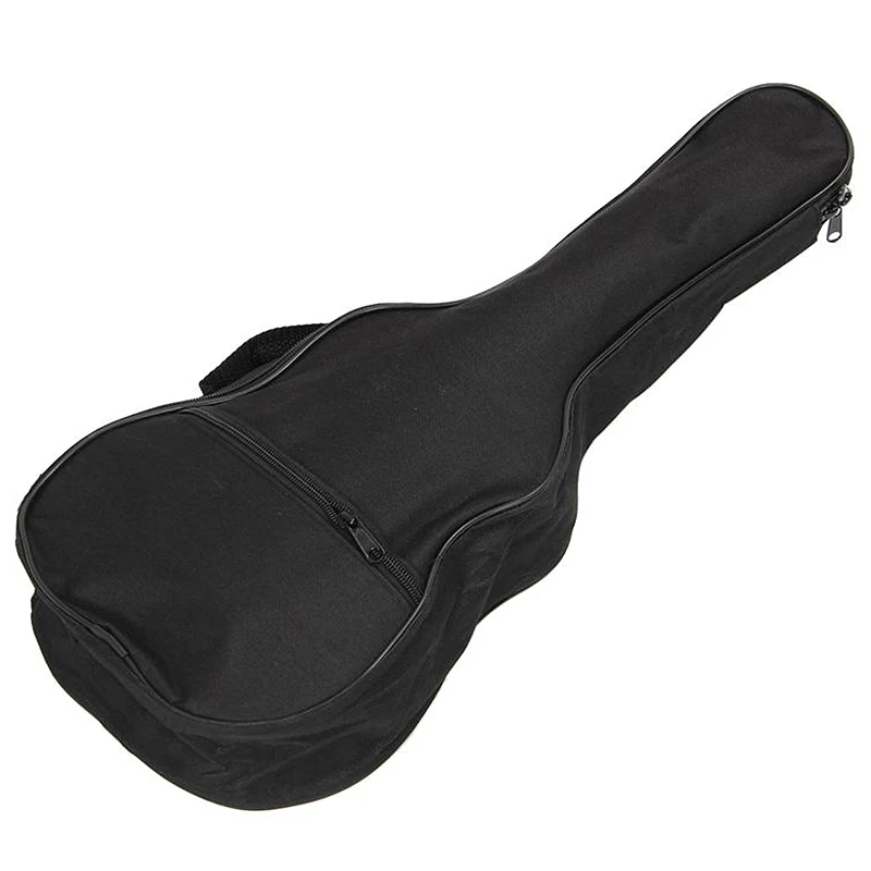 Гавайские гитары укулеле Gig Bag мягкий удобный наплечный чехол с ремнями черный для 21 дюймов Uke