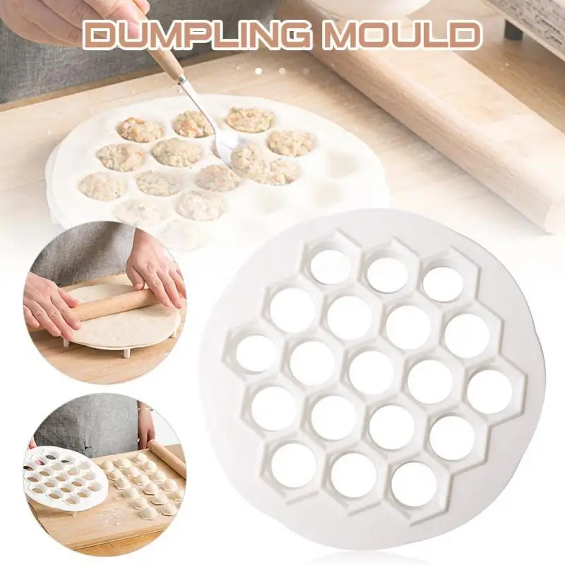 Kitchen Gadget Dumpling Mold Round Ravioli  Dumpling Baking Mold