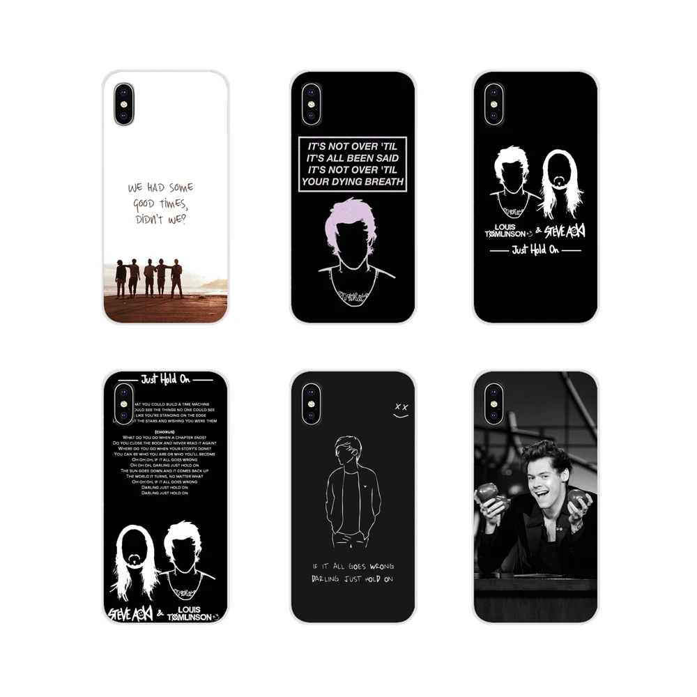 Аксессуары сумка для телефона чехол Samsung A10 A30 A40 A50 A60 A70 M30 Galaxy Note 2 3 4 5 8 9 10 PLUS One Direction