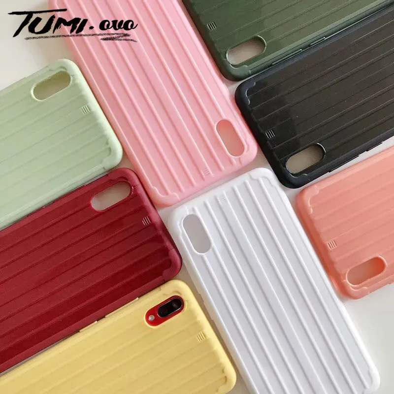 Изогнутые чемодан чехол для телефона Huawei P20 Lite 2019 P30 Pro Nova 3e 4e 3 4 3i 5i 5 Honor 9 10 10i 20i 8X 9X 20