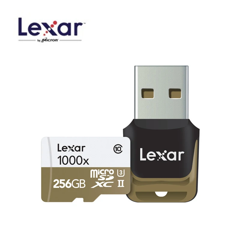 Новинка, Lexar 150 МБ/с./с, 1000x, Micro SD, 32 ГБ, класс 10, 64 ГБ, micro SDXC, 128 ГБ, tf карта памяти, считыватель UHS для дрона, спортивной видеокамеры