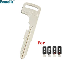 Chave inteligente sem chave, lâmina remota de entrada, chave de inserção para mitsubishi lancer outlander asx ecbatom galant