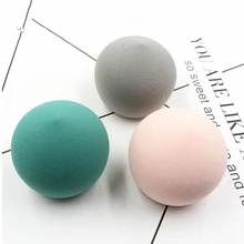 Спонж для нанесения пудры Косметический влажный и сухой двойного использования макияж Косметические спонжи микрофибры поверхности макияж