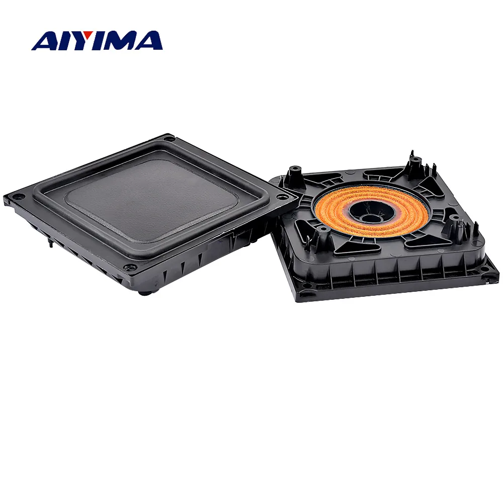 Пассивный резиновый радиатор AIYIMA 2 шт. 100x92 мм для колонок с Bluetooth|Аксессуары