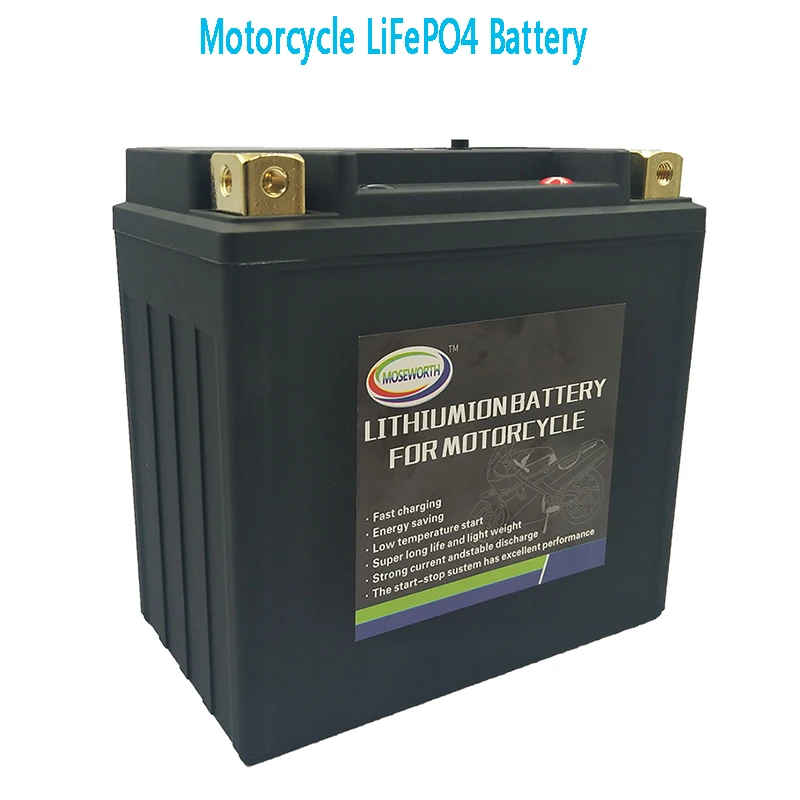 

LiFePO4 Lithium Phosphate ion Battery 12V 14L-BS 480CCA 14AH Size150x87x145mm with BMS Board Motorcycle Battery For Halley 750