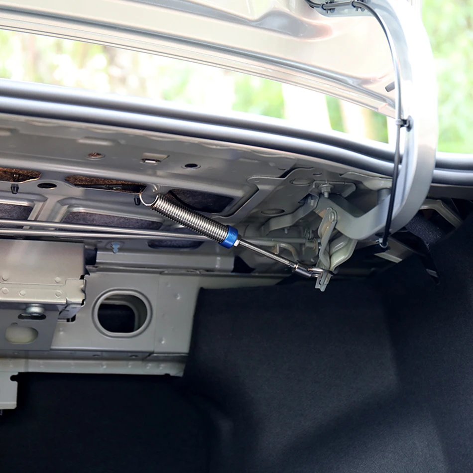 1 шт. авто багажник крышка багажника подъемное устройство металлический Регулируемый пружинный инструмент Автоматическое Дистанционное открытие багажника пружина Универсальный