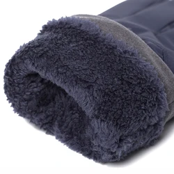 Winter -20 Cold-proof Ski Gloves Men Windproof Waterproof Keep Warm Bicycle Gloves Touchscreen Non-slip Soft Fluff Gloves