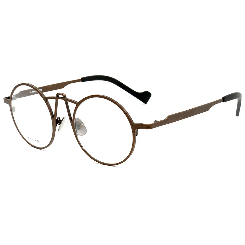 Чистые титановые оптические очки, оправа, новые мужские очки по рецепту, мужские очки для близорукости, брендовые дизайнерские очки, очки для чтения