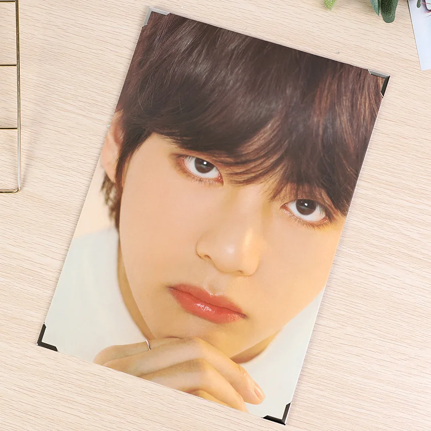 Альбом Kpop Bangtan для мальчиков, официальный, тот же параграф, фоторамка, картина, коллекционеры, издание Periphery JUNGKOOK V SUGA - Цвет: V