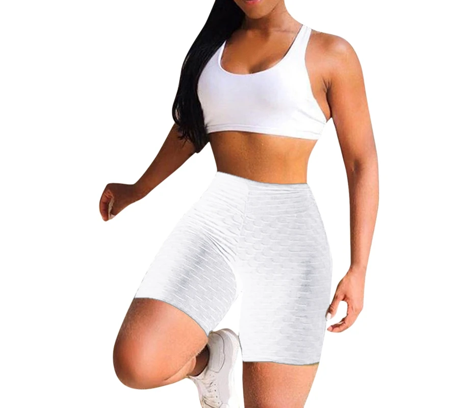 style2-white Цельный женский спортивный костюм, облегающий спортивный топ для занятий спортом, спортивная одежда для бега, штаны с высокой посадкой, женский комбинезон Z25 - Цвет: style2-white