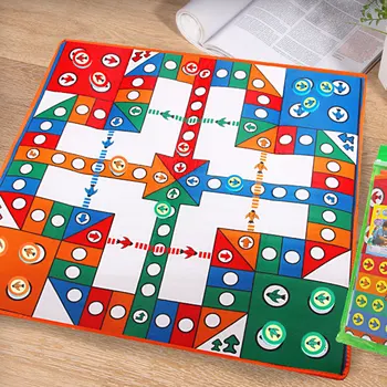 

Children Game Carpet Crawling Mat Eva Game Flying Chess Mat Double-Sided Single-Sided Big Rich Strong Hand Million Taxi Aircraft
