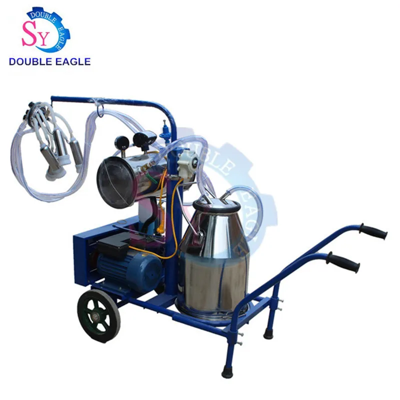 Wholesale Price farm piston pump mobile cow milking machine sir lanka