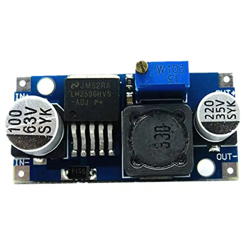 48V Регулируемый понижающий модуль регулятора DC LM2596HV вход 4 5 60 v питания|Регуляторы