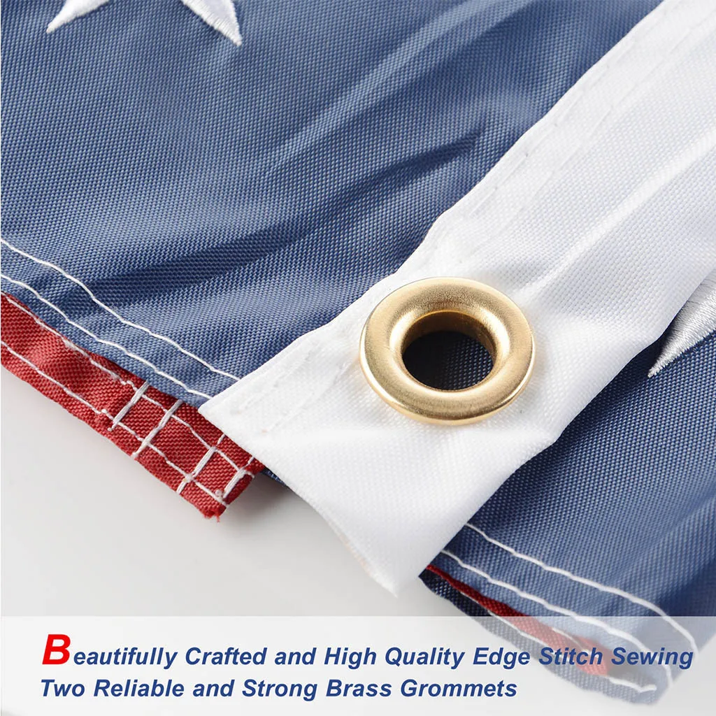 Хит, Betsy Ross, американский флаг США, вышивка, звезда, шитье, полосатый латунный флаг, 5x8 футов, ФЛАГ 150x240 см, с латунными Люверсами