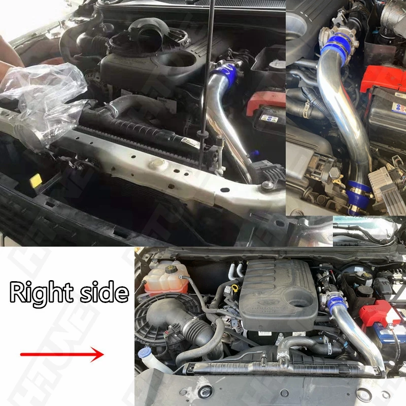 Aluminum Turbo Diesel Intercooler Piping Kits Original for Ranger T6 3.2L 2012++ automotive intercooler