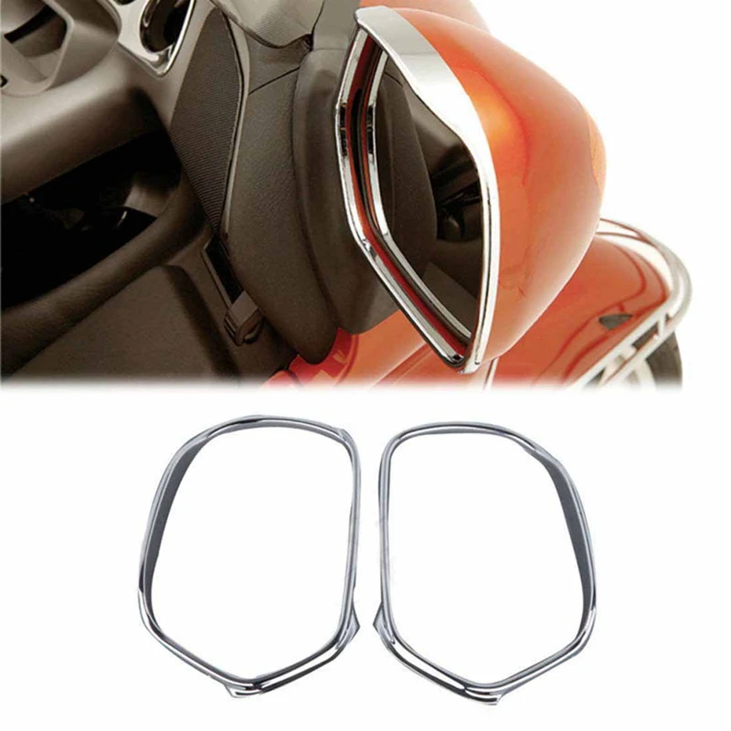 Мотоциклетные зеркала декоративная рамка для Honda Goldwing Gl1800 Gl 1800 2001-2012 аксессуары для мотоциклов