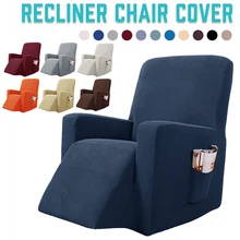 Capa de sofá de estiramento reclinável à prova dwaterproof água all inclusive não deslizamento elástico sofá capa slipcover para wingback cadeira sofá