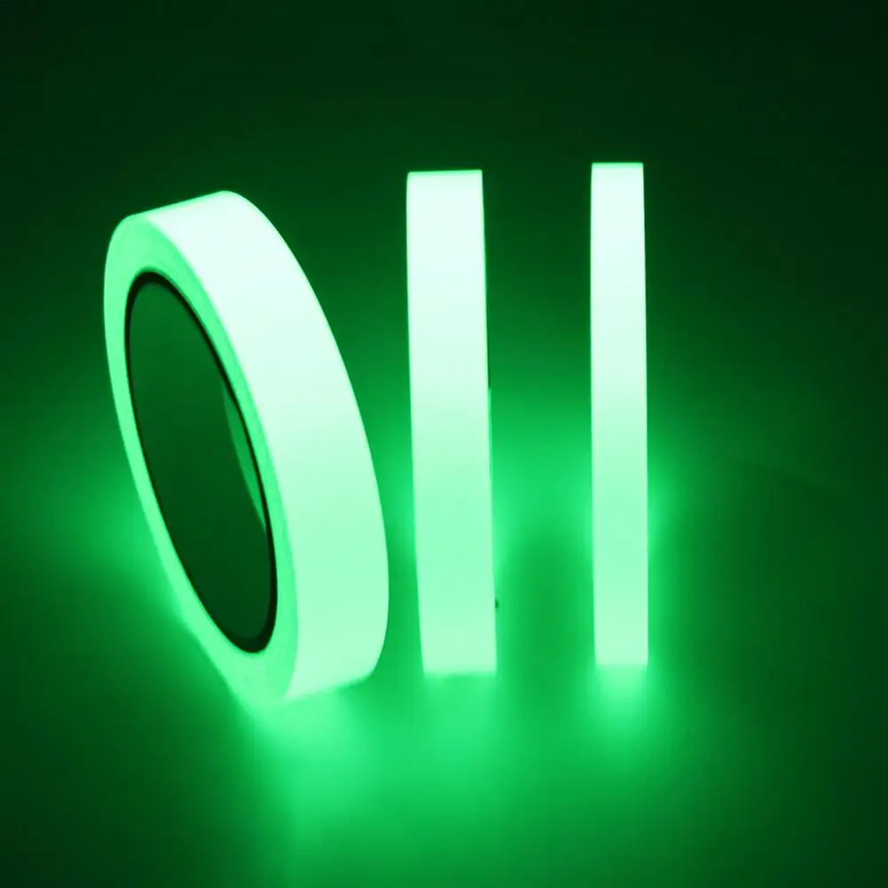 3M Luminous Tape Self-adhesive Glow Emergency Logo In The Dark Safety Stage Stickers Home Decor Fishing Warning | Спорт и